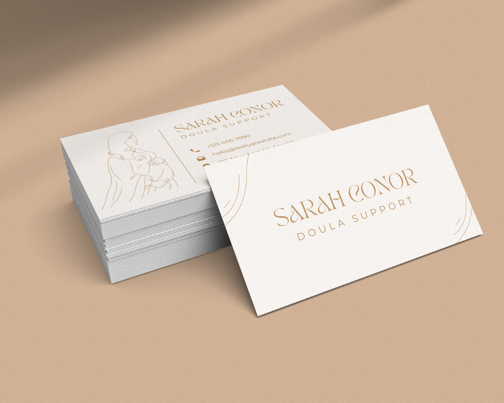 4 DOULA Business Cards